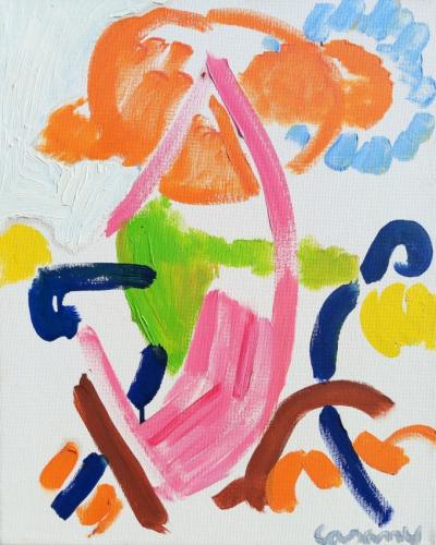 Huile sur toile 24 x 30 cm août 2024 n° 1